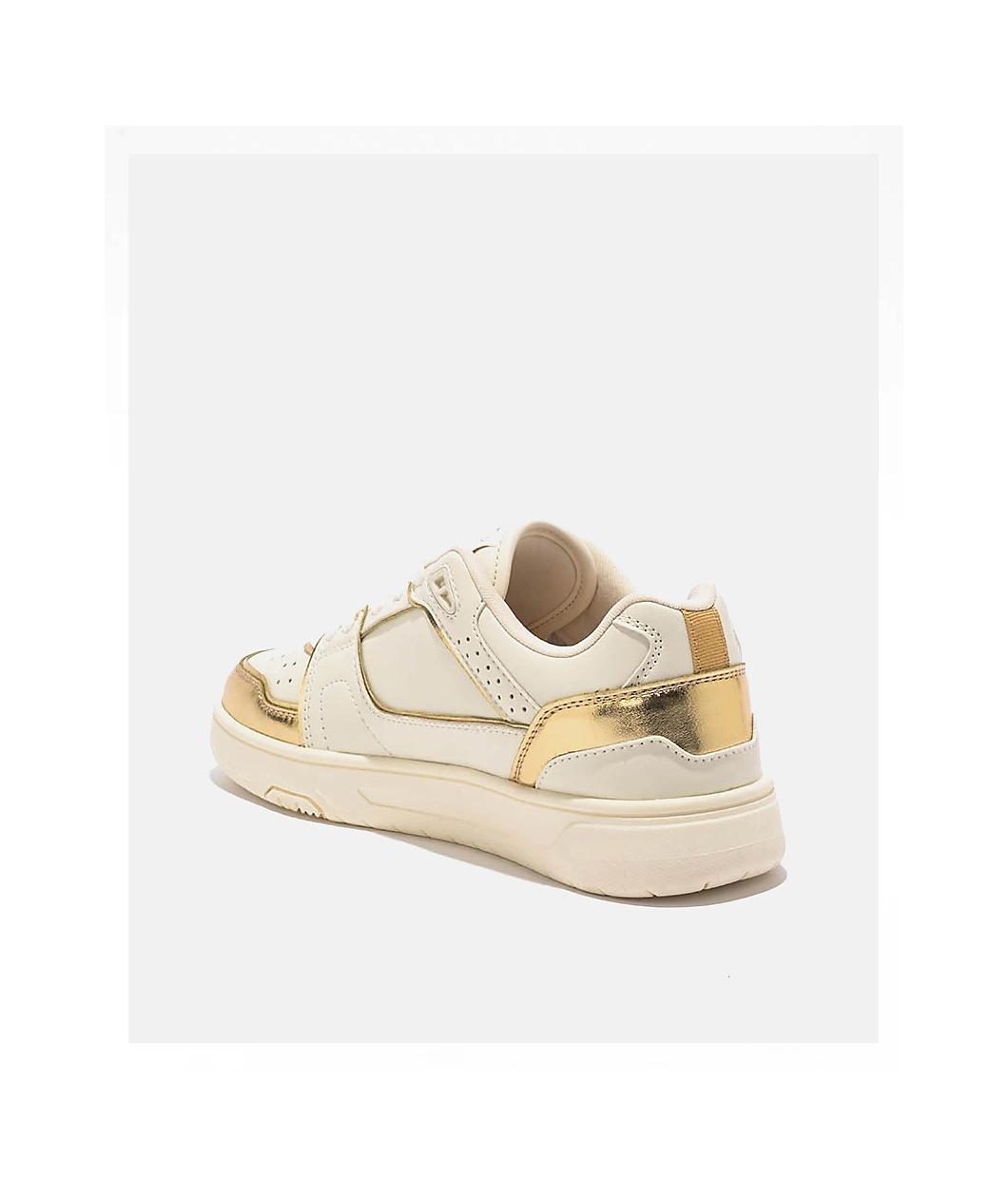 Starter Fast Break White & Gold Shoes Product Image