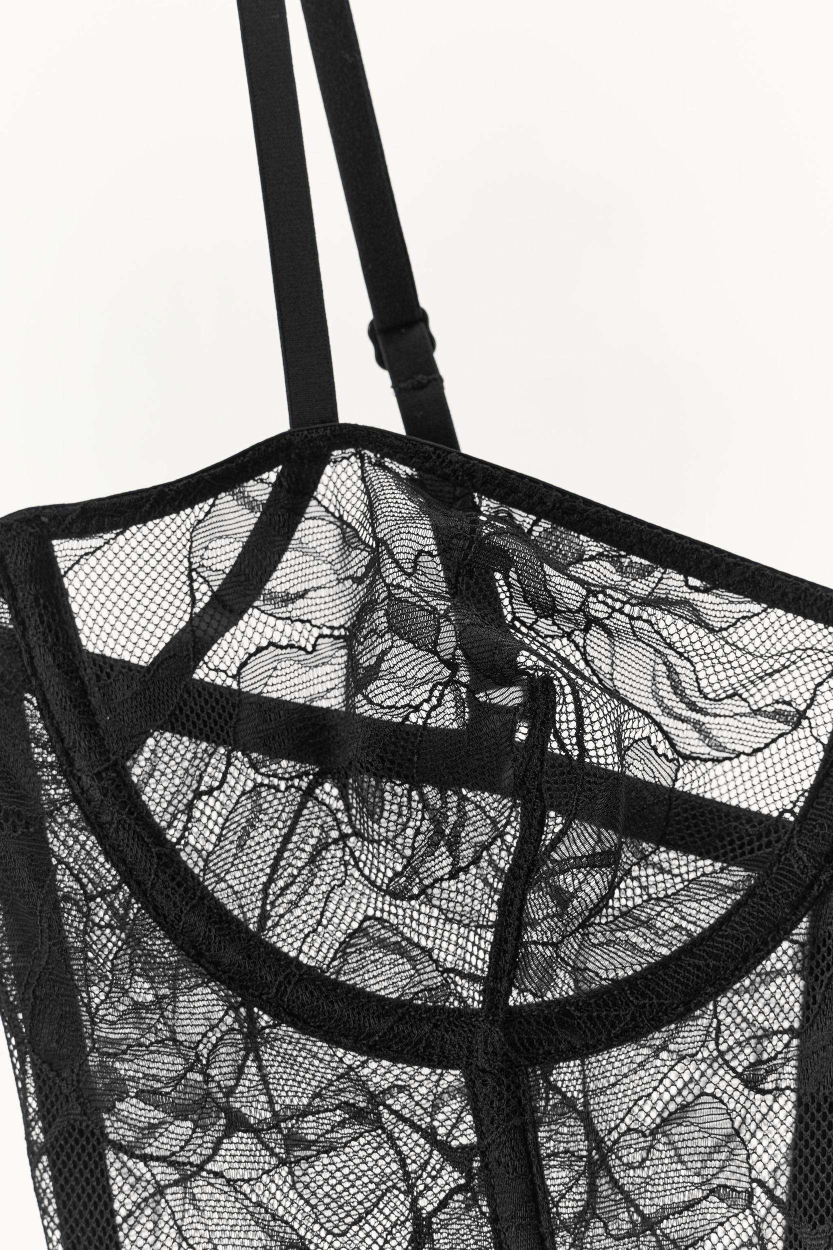 LACE UNDERWIRE CORSET Product Image