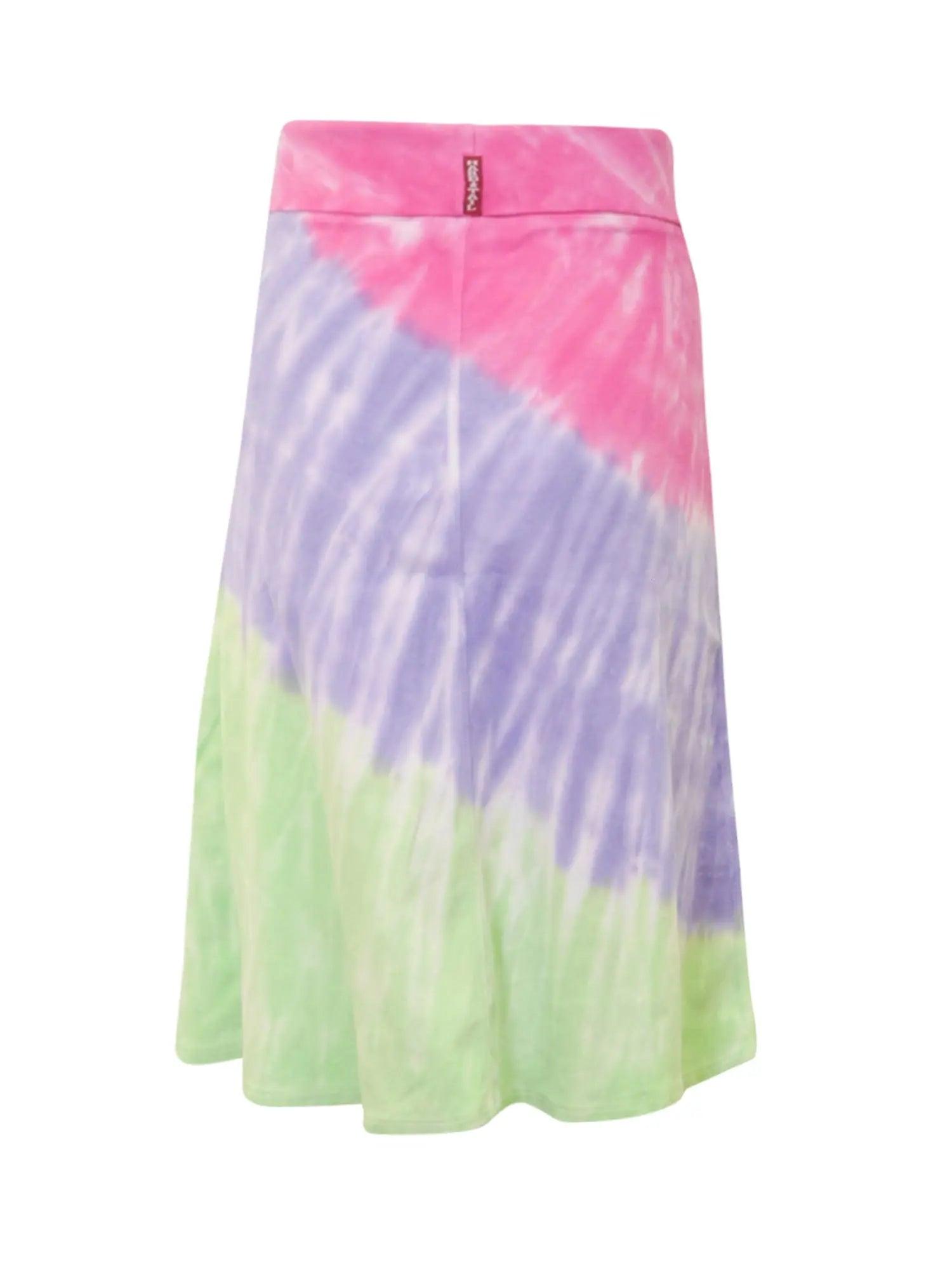 Hard Tail Forever Knee Length A-Line Rolldown Waist Skirt (Style B-126) Product Image