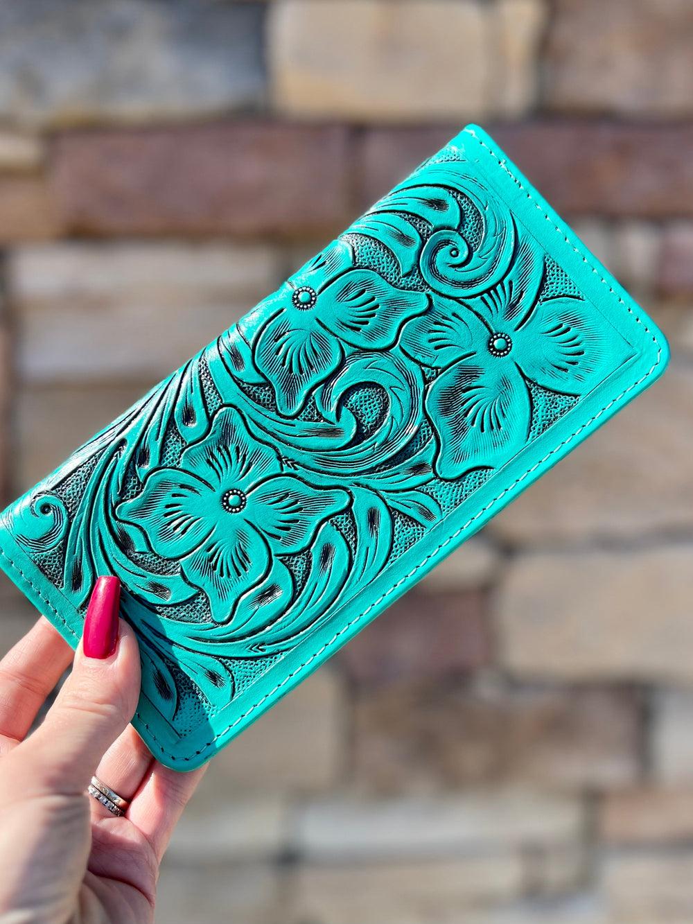 Silver/Turquoise Darling Wallet Product Image
