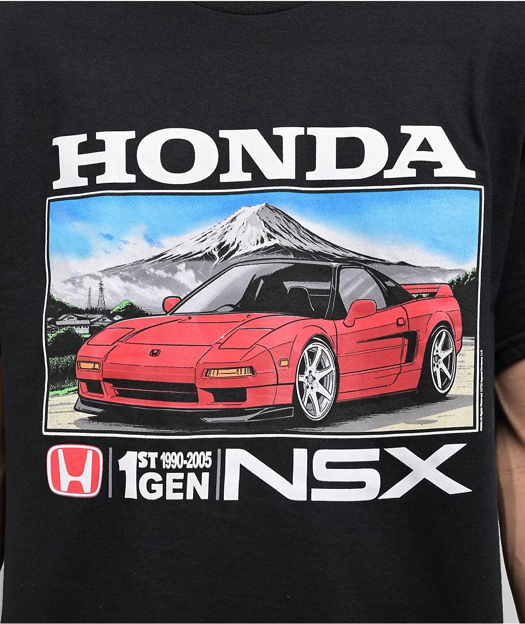 Honda NSX Mt. Fuji Black T-Shirt Product Image