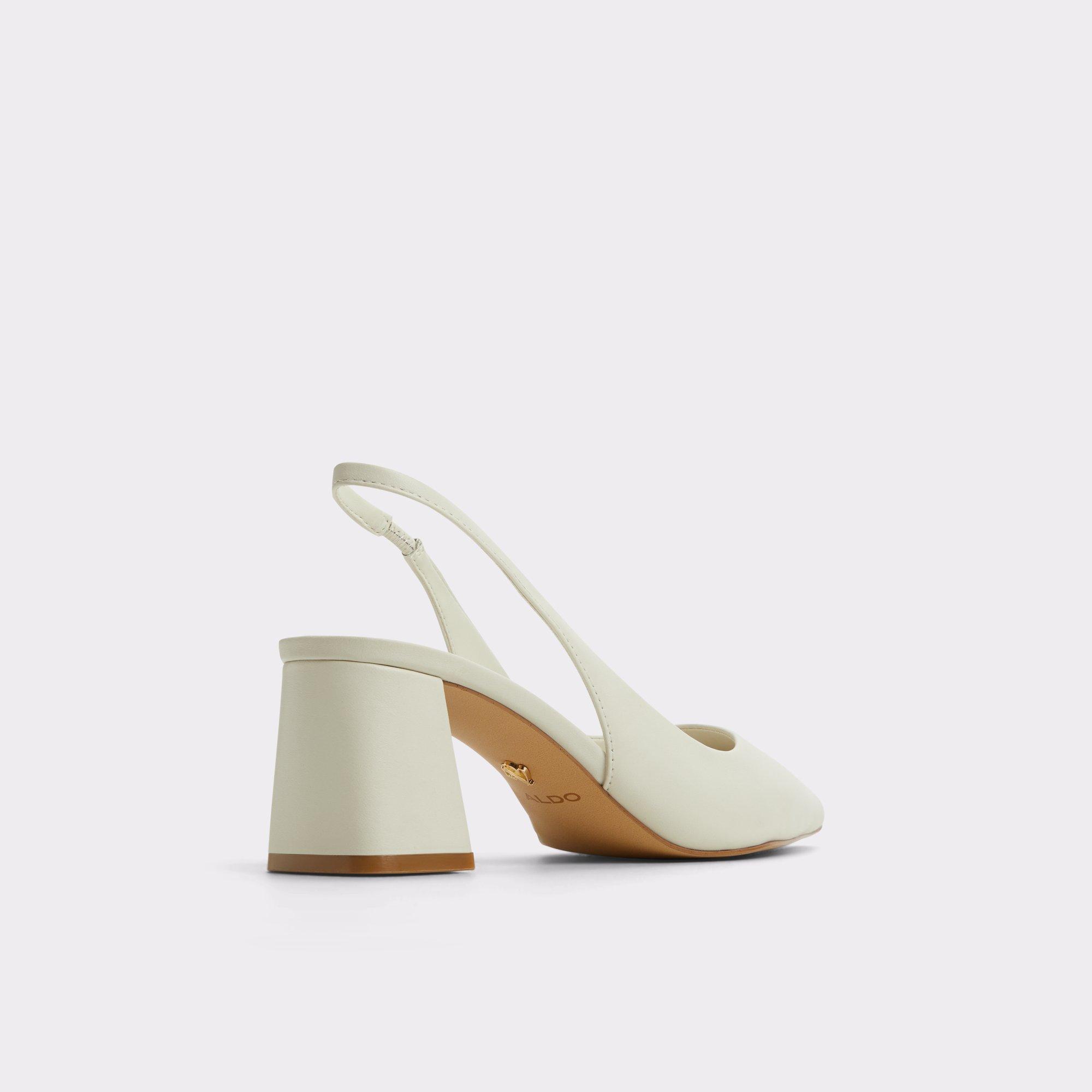 Uliana White/Bone Women's Slingbacks | ALDO US Product Image