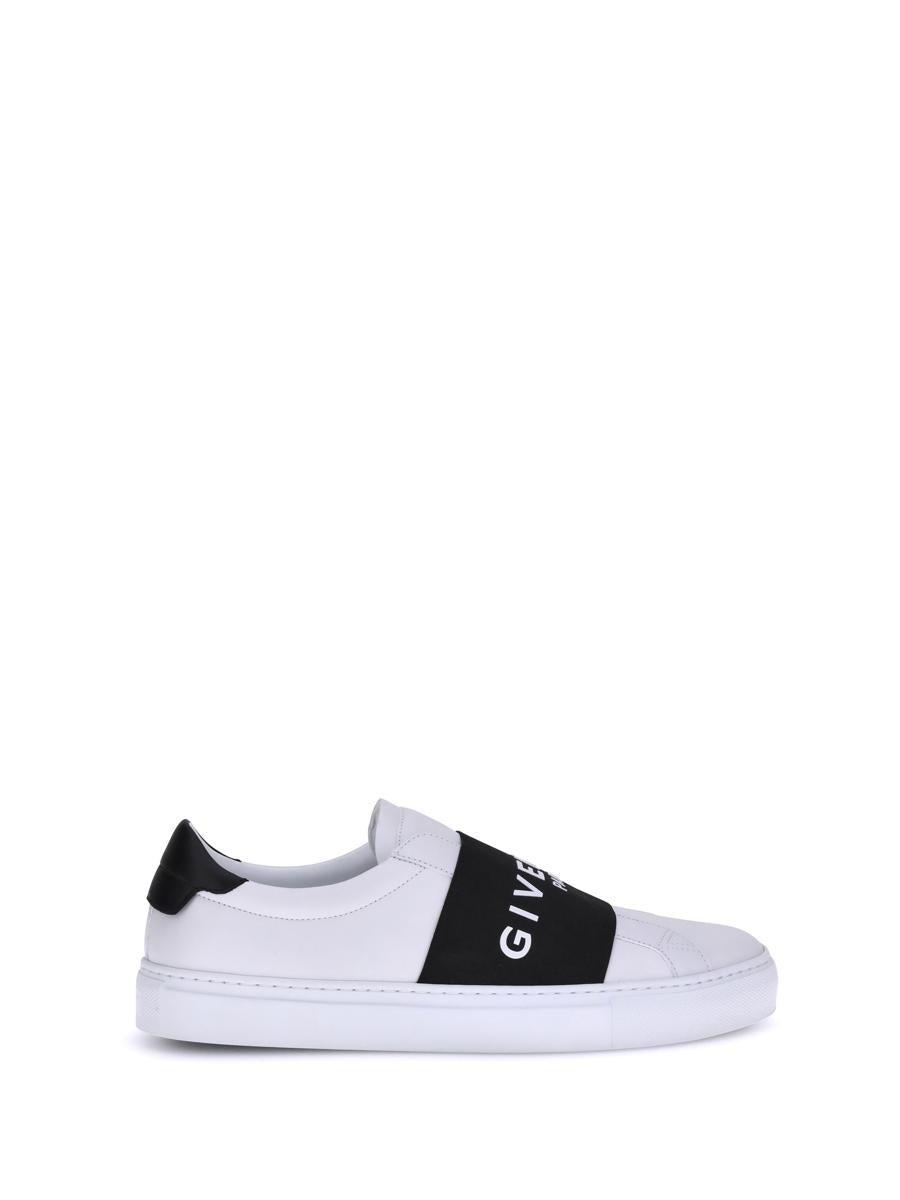 GIVENCHY Urban Street Sneakers In Leather With Elastic Band In Multi Product Image