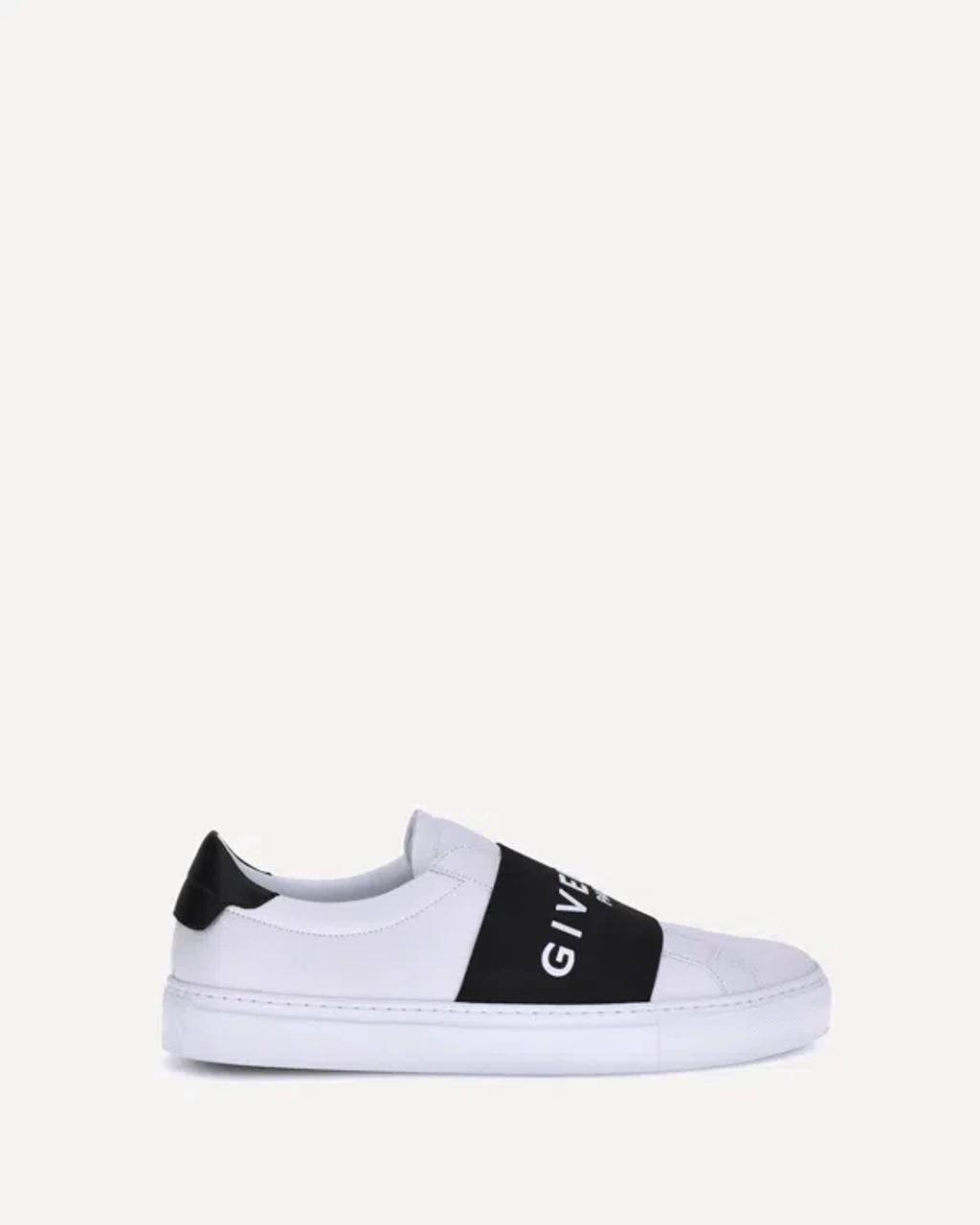 GIVENCHY Urban Street Sneakers In Leather With Elastic Band In Multi Product Image