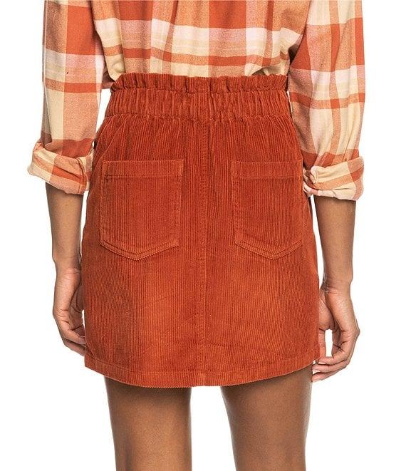 Roxy Silent Days Corduroy Mini Skirt Product Image