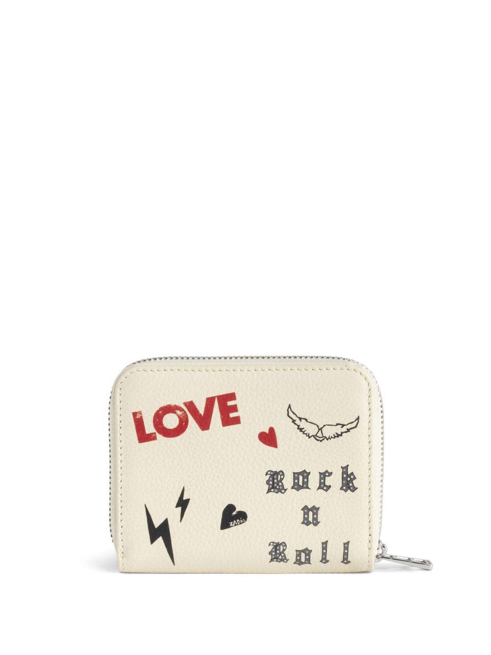 illustration-print wallet Product Image