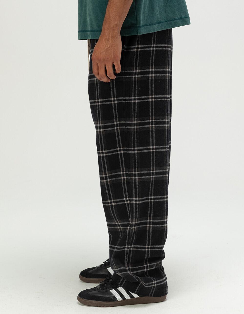 RSQ Mens Pajama Pants - BLACK/DARK GRAY Product Image
