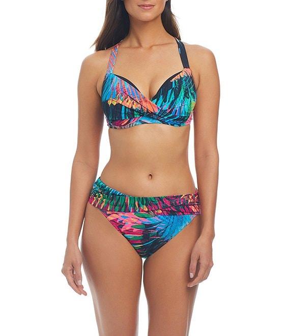 Bleu Rod Beattie Wild Thing Sarong Hipster Swim Bottom Product Image