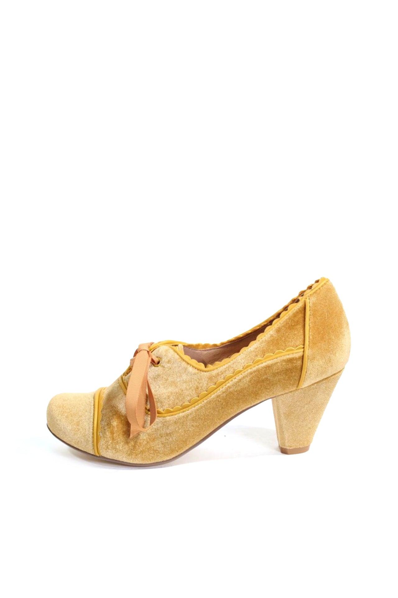 Madison Velvet Retro Heels Product Image
