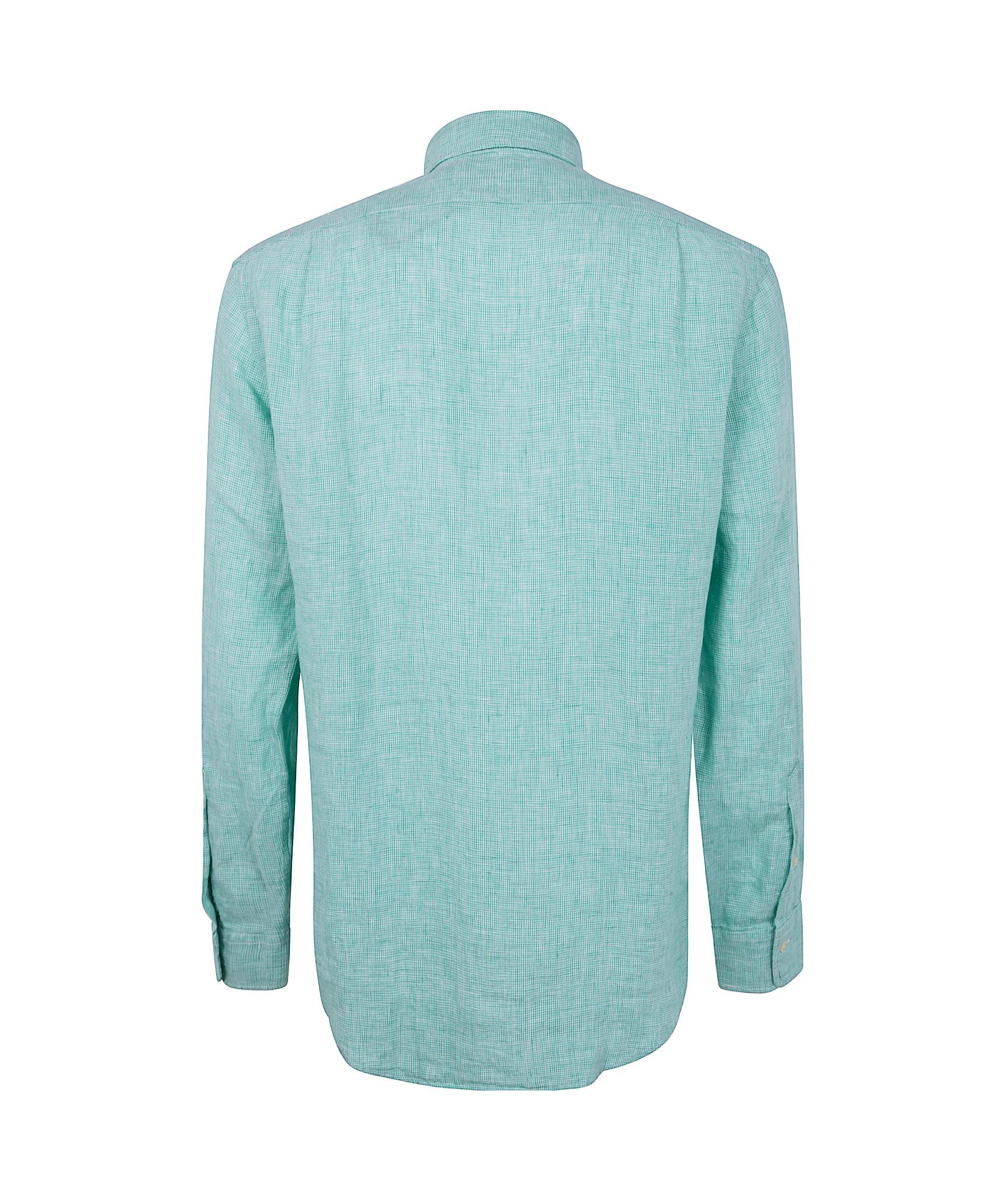 POLO RALPH LAUREN Sport Shirt Long Sleeve Clothing In Green Product Image