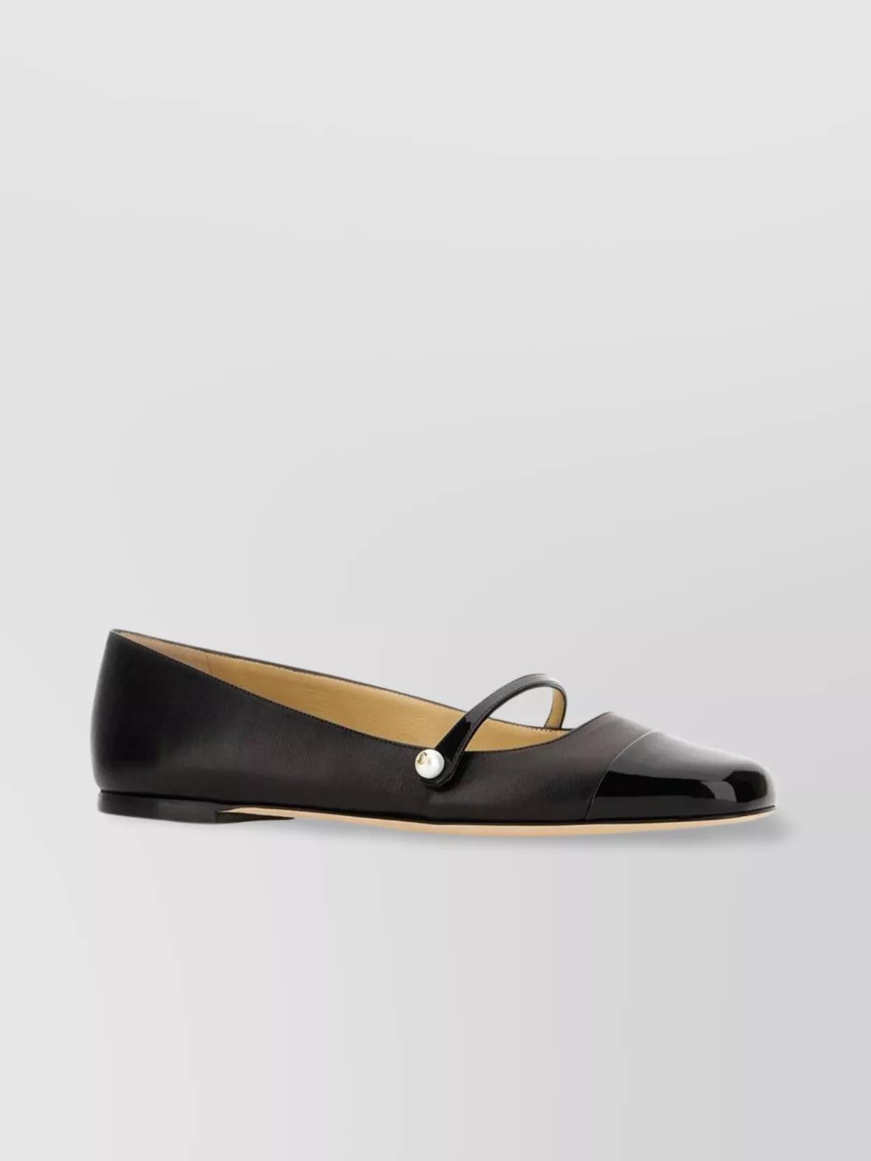 JIMMY CHOO Elisa Ballet Flats In Black Product Image