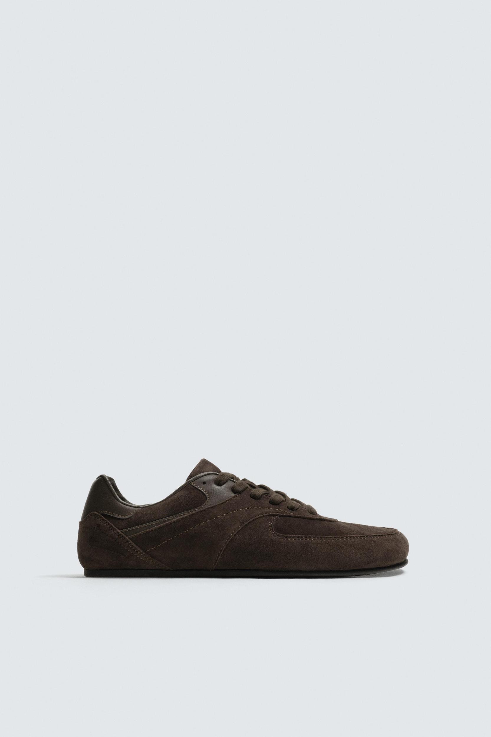 LEATHER SNEAKERS Product Image