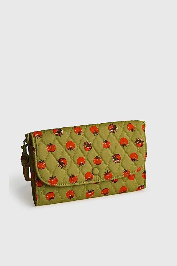 Vera Bradley Quilted Cotton Wildwood Crossbody Wallet Womens at Urban Outfitters Product Image