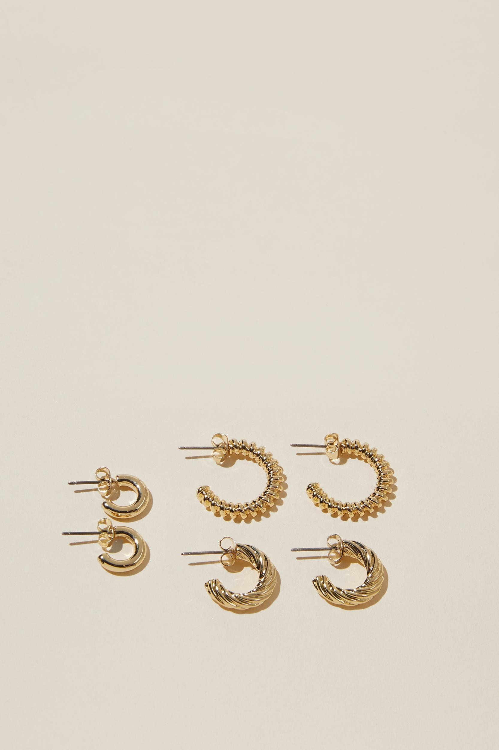 3Pk Mid Earring Product Image