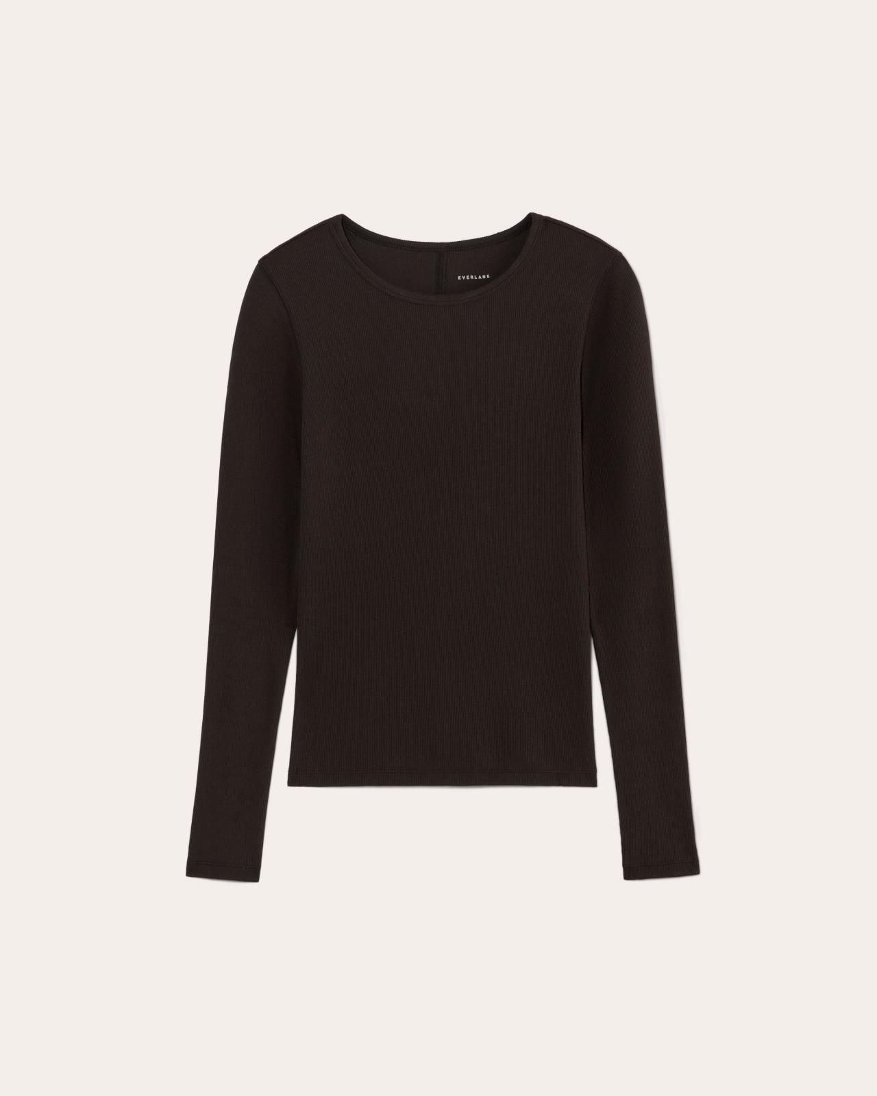 Womens Luxe Rib Long-Sleeve Crew Sweater by Everlane Product Image