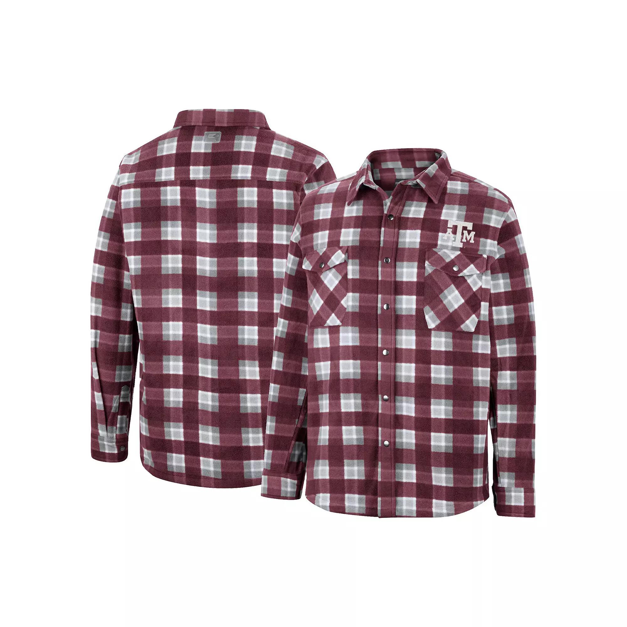 Men's Colosseum Green Tulane Green Wave Ellis Full-Snap Jacket, Size: Large, Nc2 Green Product Image