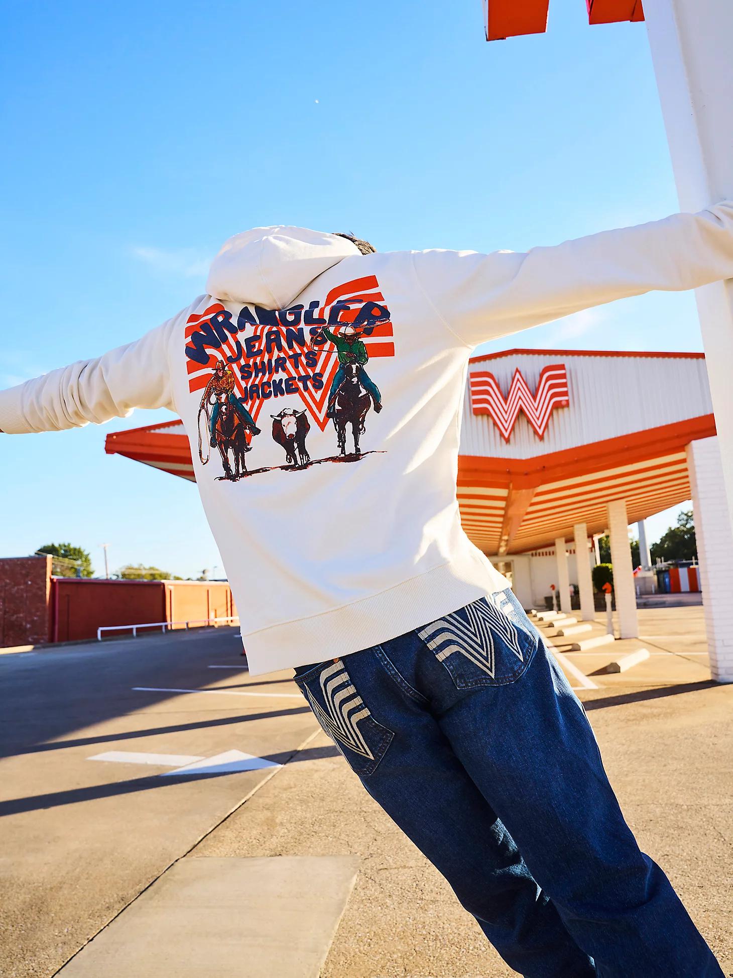 Wrangler x Whataburger Slim Straight Leg Retro Jean | Men's JEANS | Wrangler® Product Image