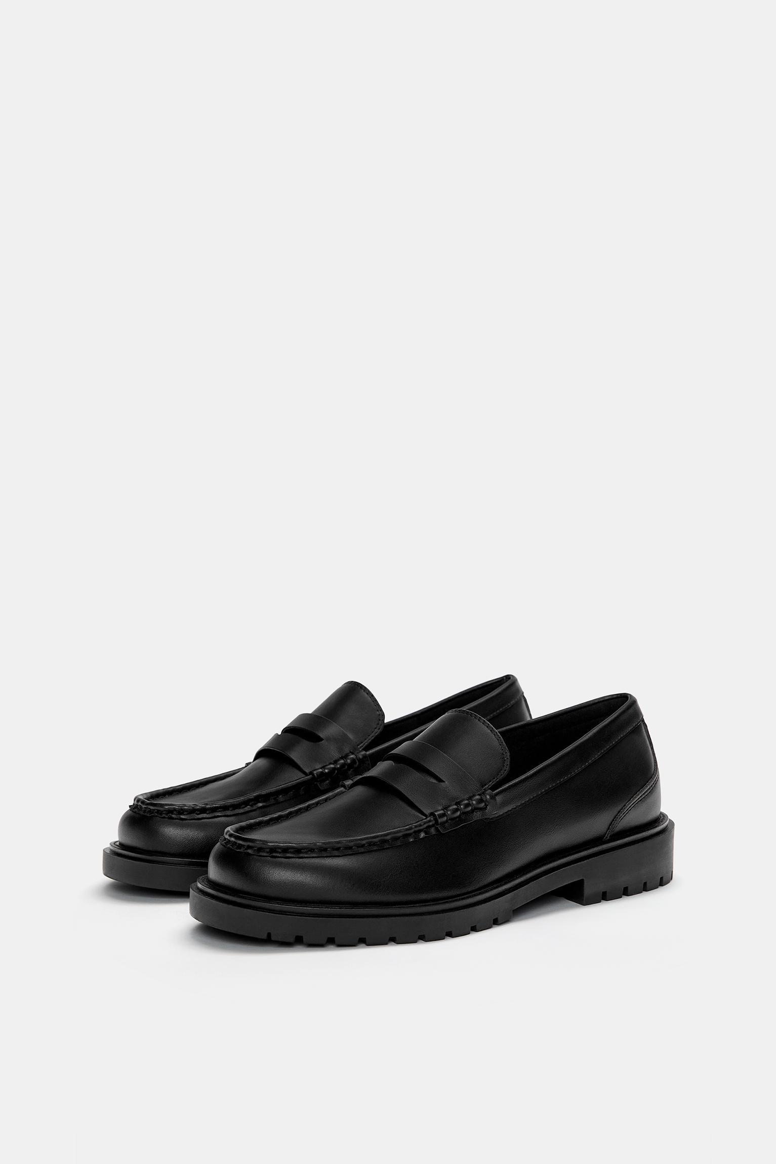 Contrast Volume Loafers Product Image