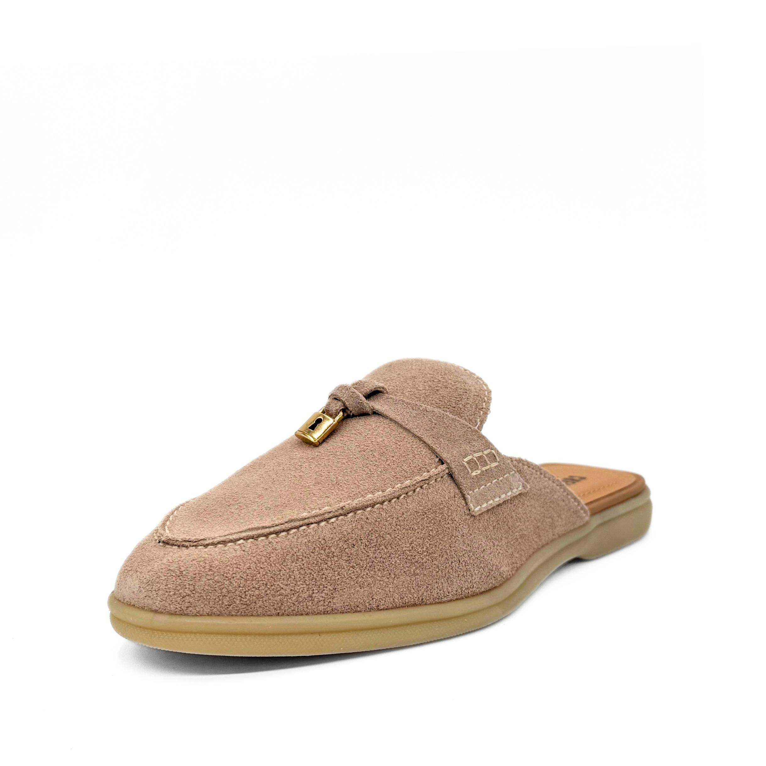 Lasso Suede Slip On Loafers Product Image