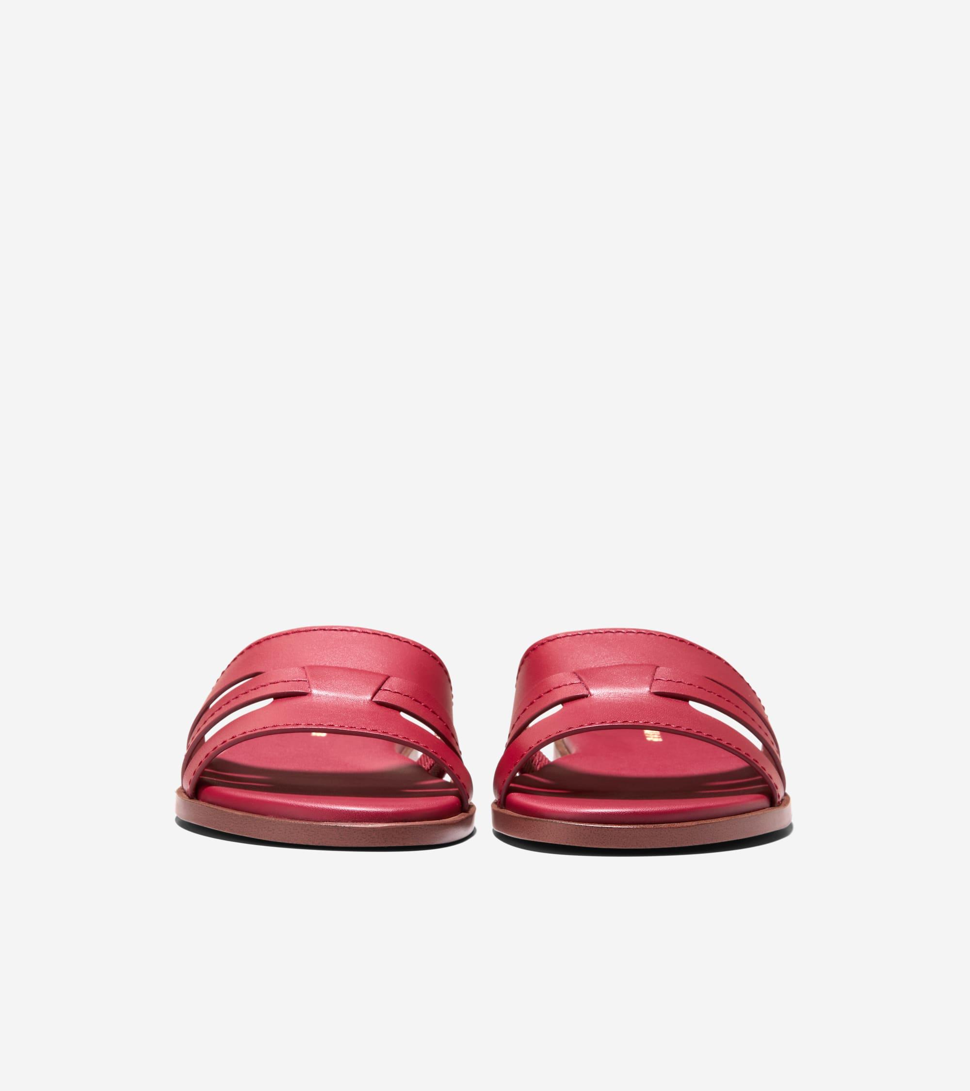 Women's Flynn Slotted Slides in Red | Cole Haan Product Image