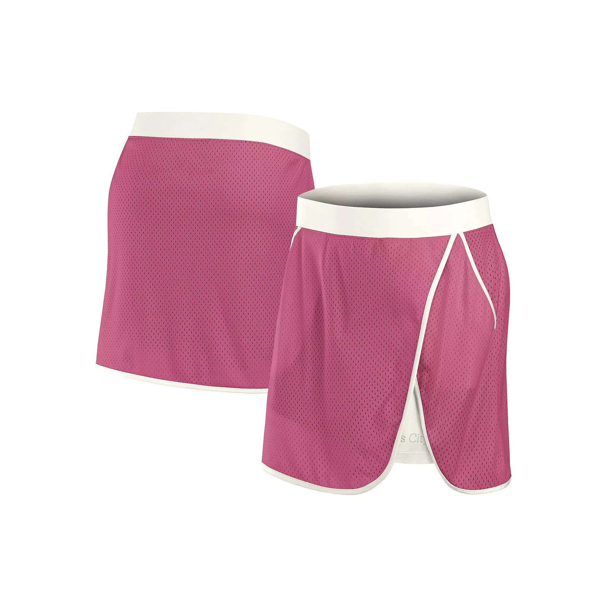 Women's Fanatics Pink Kansas City Chiefs Studio Wellness Skort,  Product Image