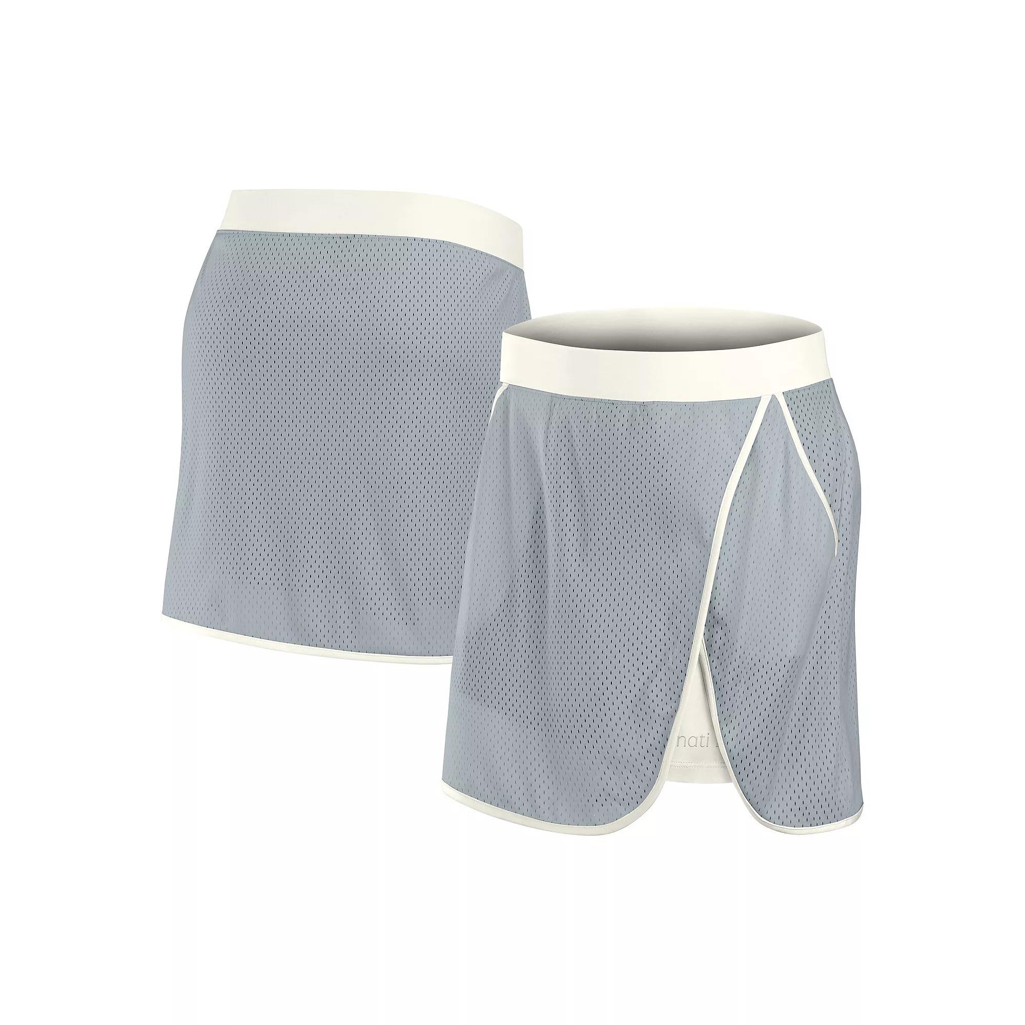 Women's Fanatics Gray Pittsburgh Steelers Studio Wellness Skort,  Product Image