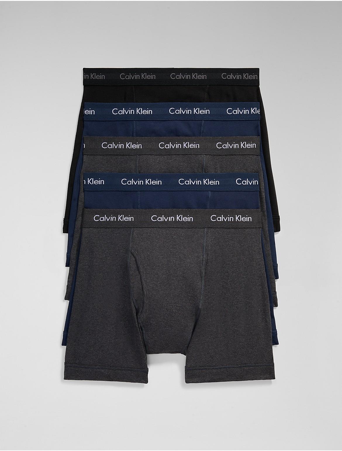 Calvin Klein Mens Cotton Classics 5-Pack Boxer Brief - Multi Product Image