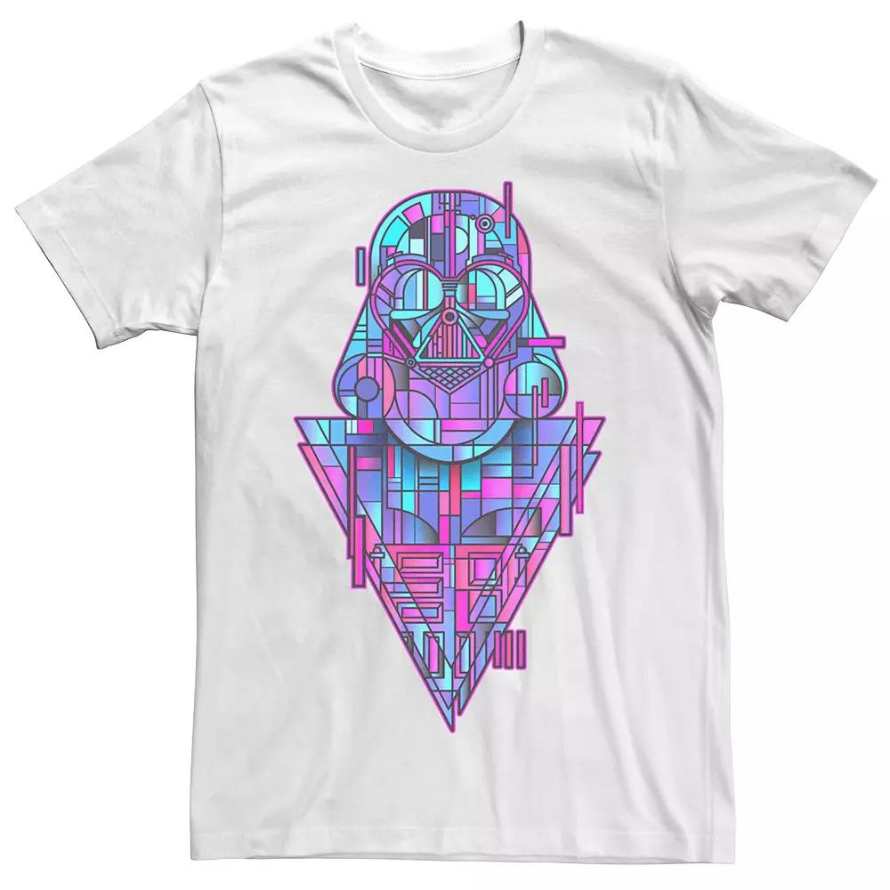 Men's Star Wars Darth Vader Geometric Panel Tee,  Product Image