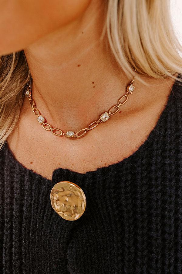 Sweet Glance Link Choker Product Image