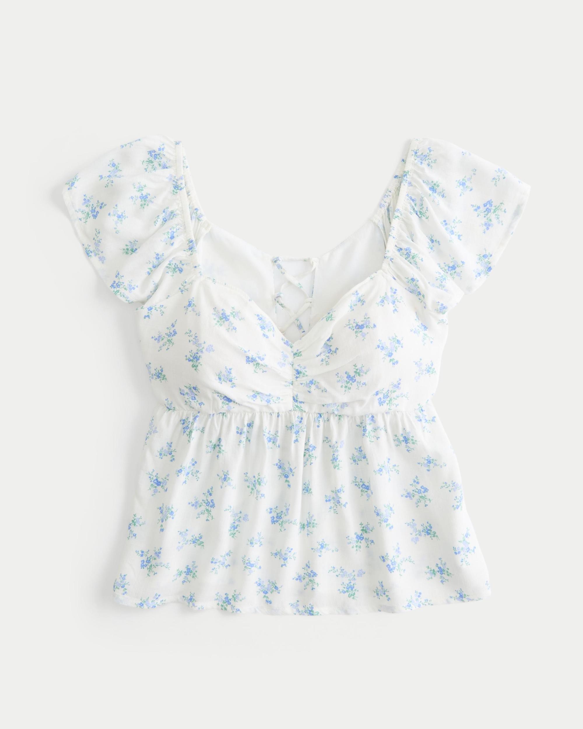 Easy Flutter Sleeve Babydoll Top Product Image