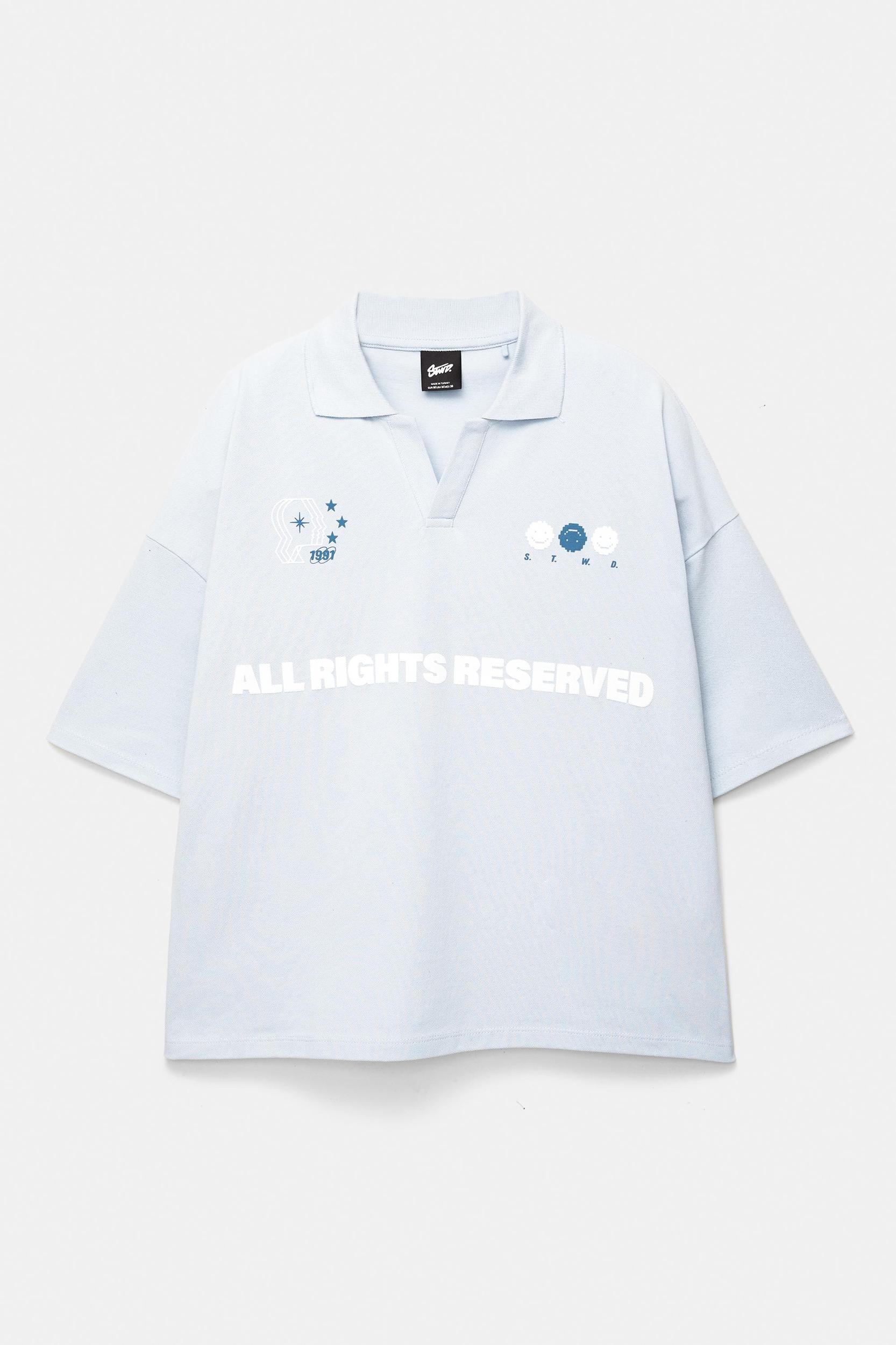 STWD All rights reserved polo shirt Product Image