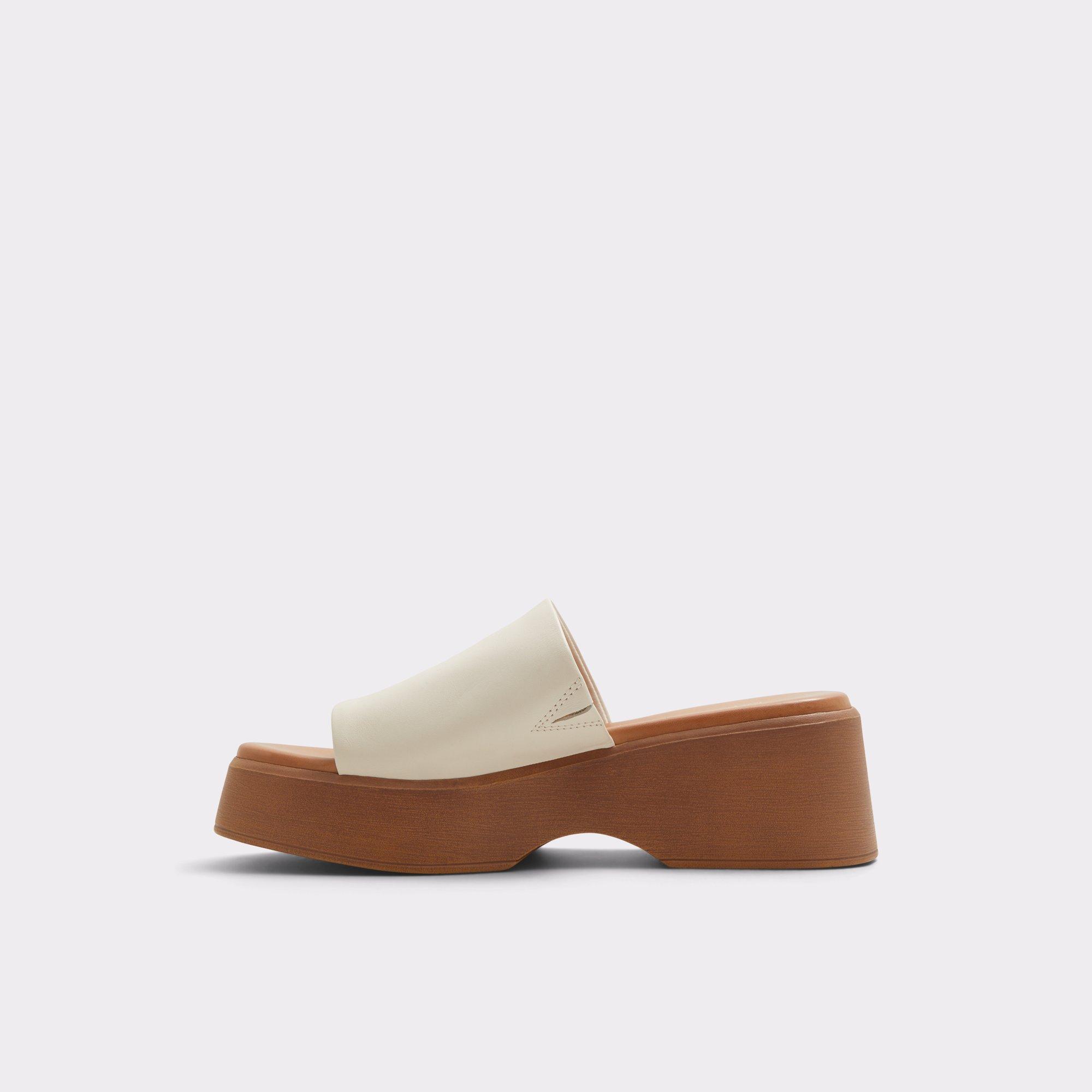 Yassu Other White Leather Women's Platform Sandals | ALDO US Product Image