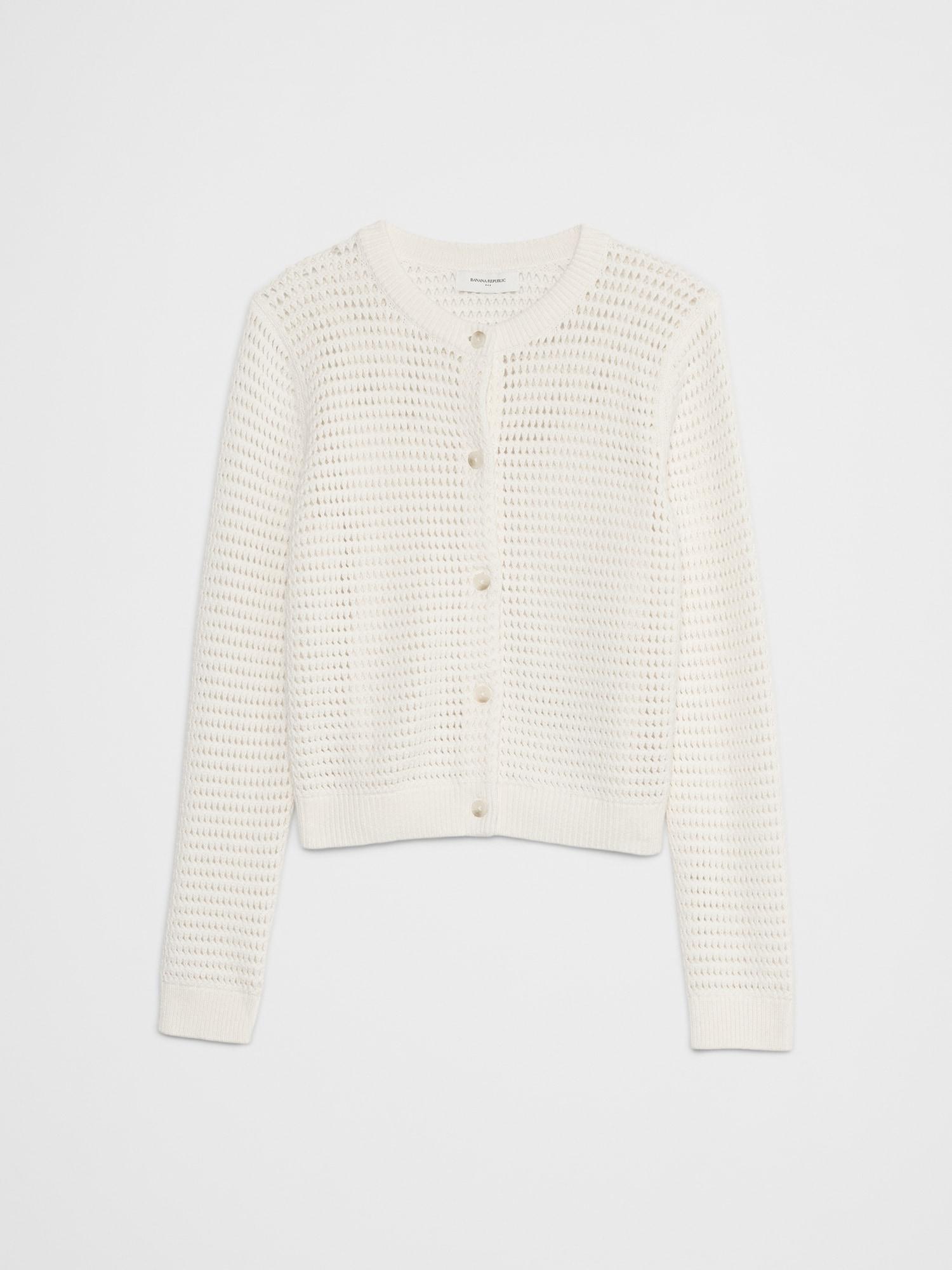 Open Stitch Cardigan Product Image