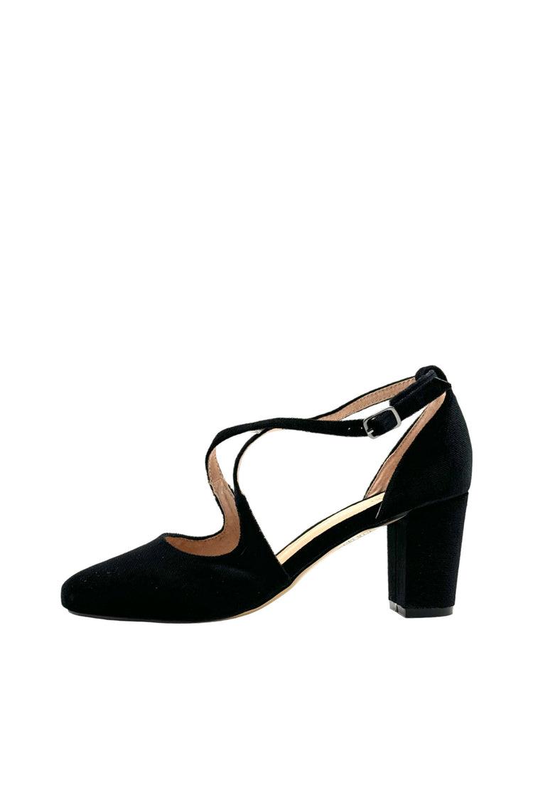 Oren Velvet Mary Jane Heels Product Image