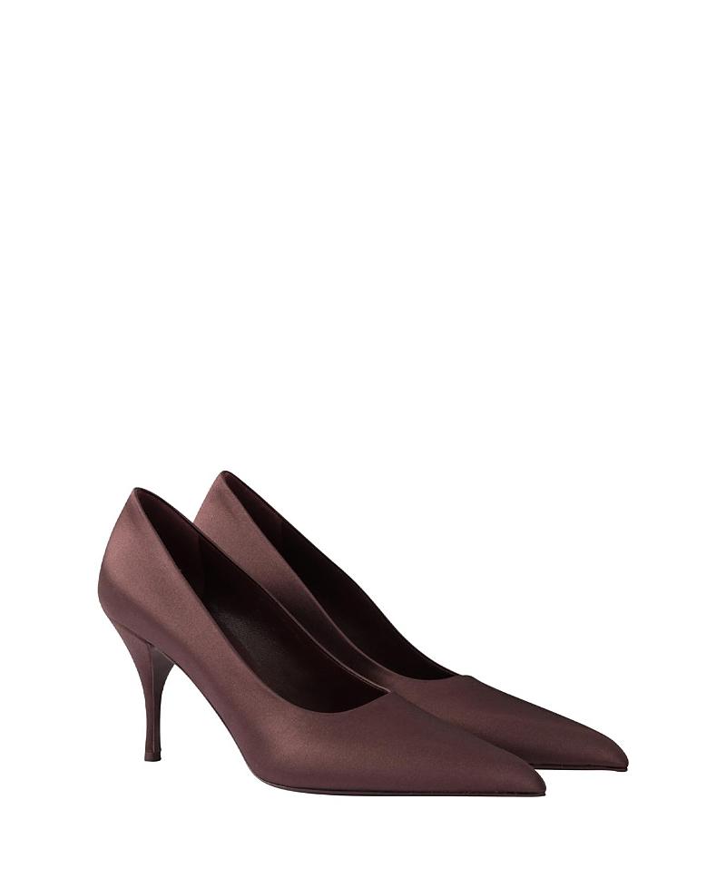 Prada Womens Satin Pumps Product Image