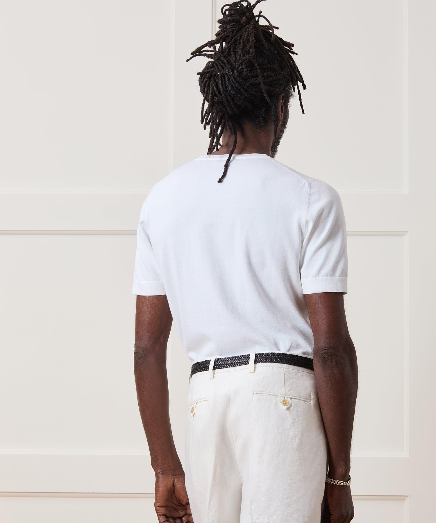 Italian Lightweight Sweater Tee Product Image