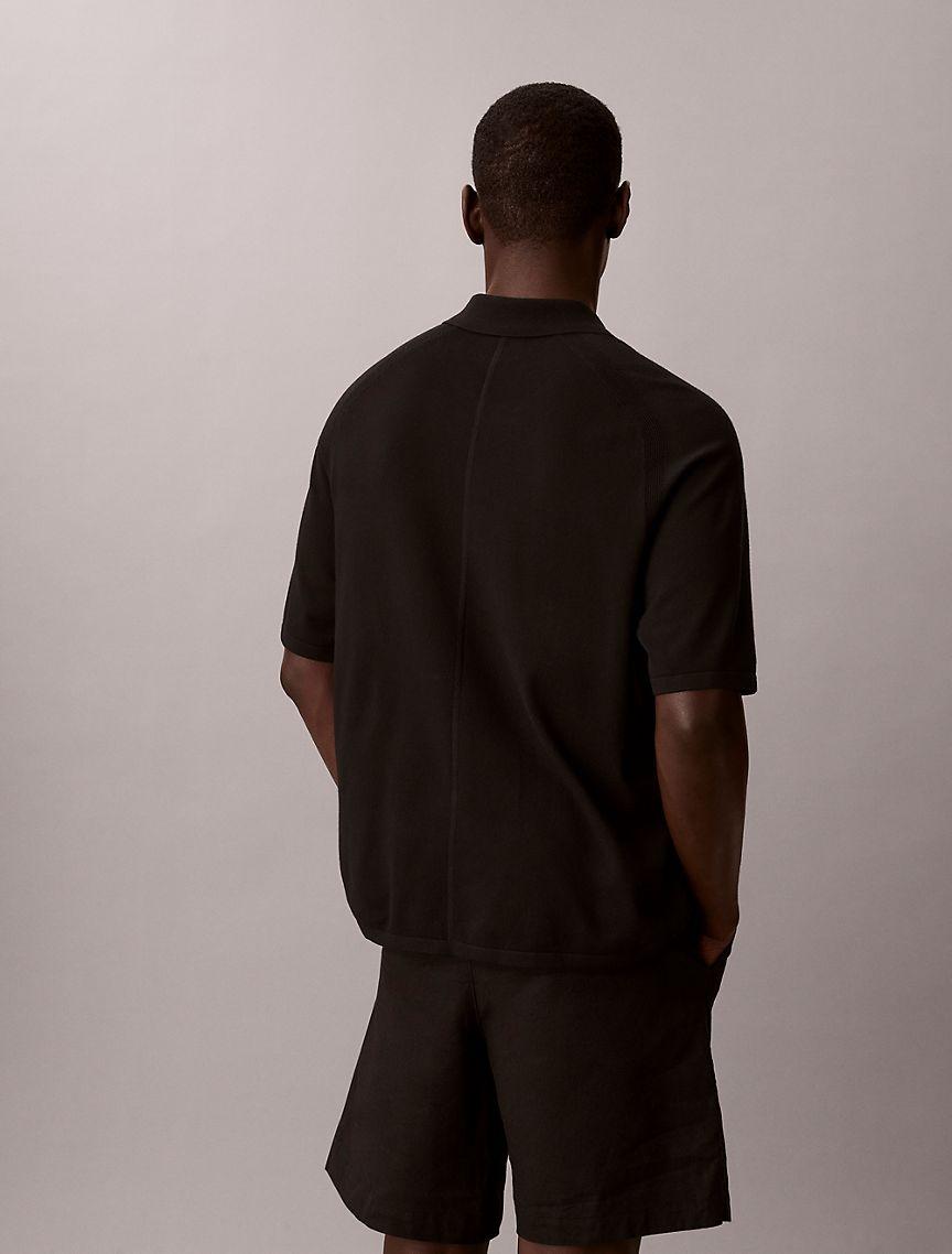 Tech Knit Sweater Polo Shirt Product Image