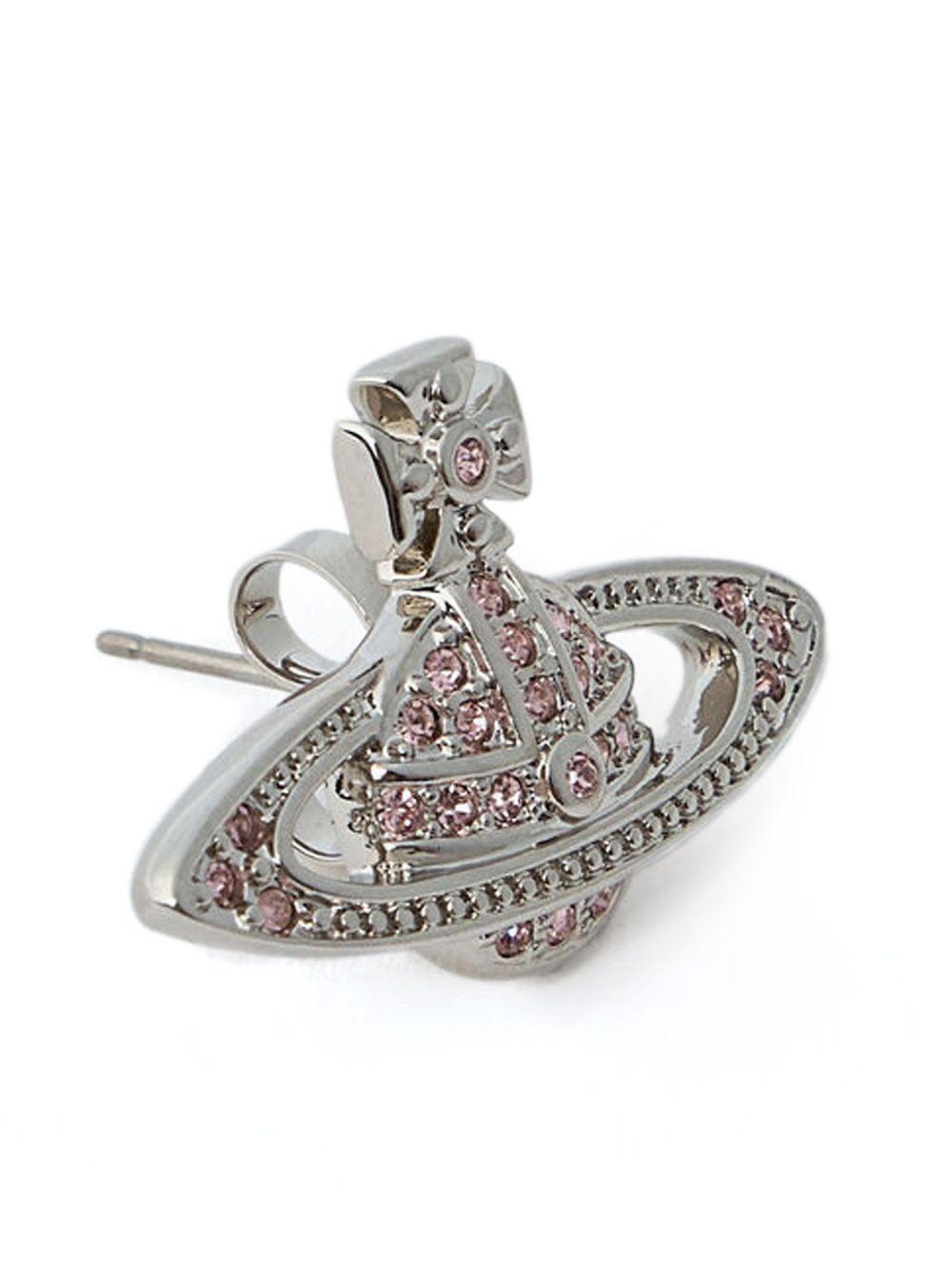 orb motif bas-relief earrings Product Image