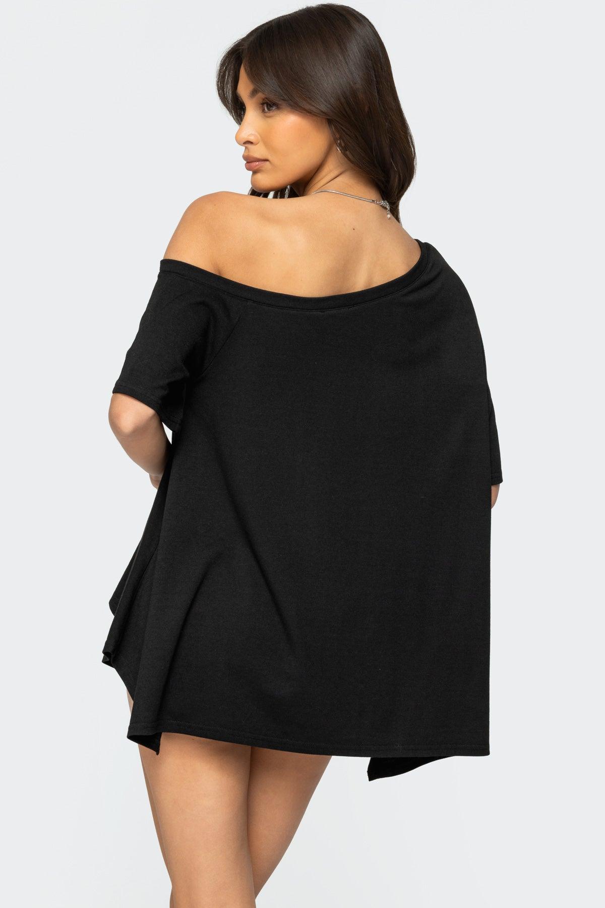 Josy Off Shoulder Handkerchief Top Product Image