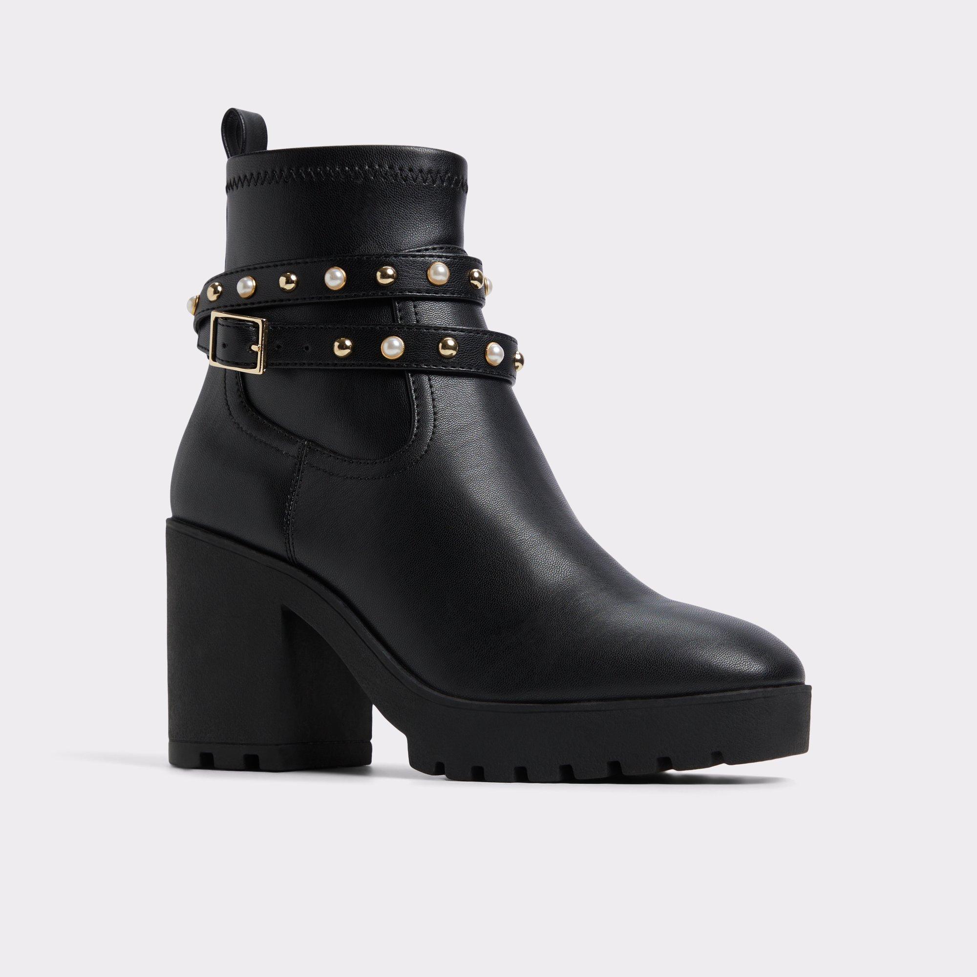 Marrgo Black/Gold Multi Women's Chelsea boots | ALDO US Product Image