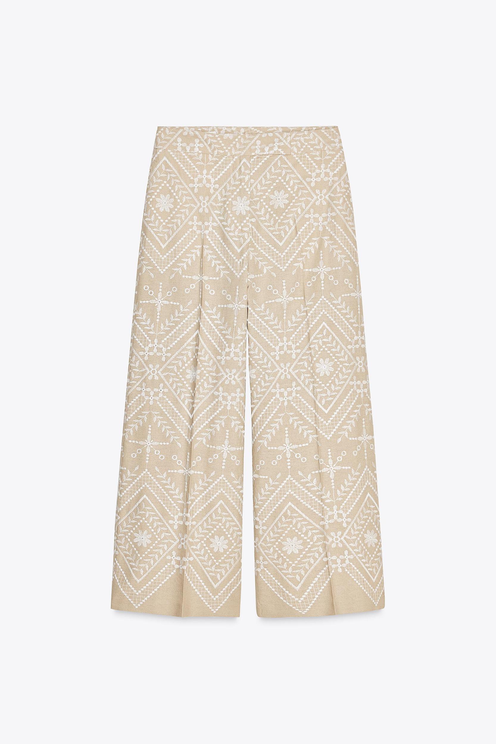 EMBROIDERED CULOTTES Product Image