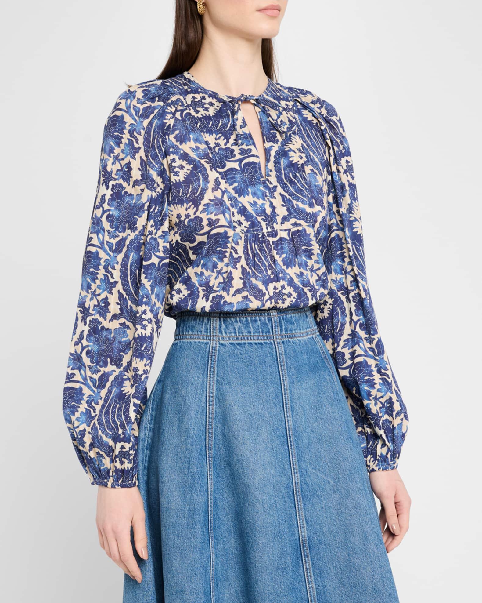 Brea Long-Sleeve Blouse Product Image