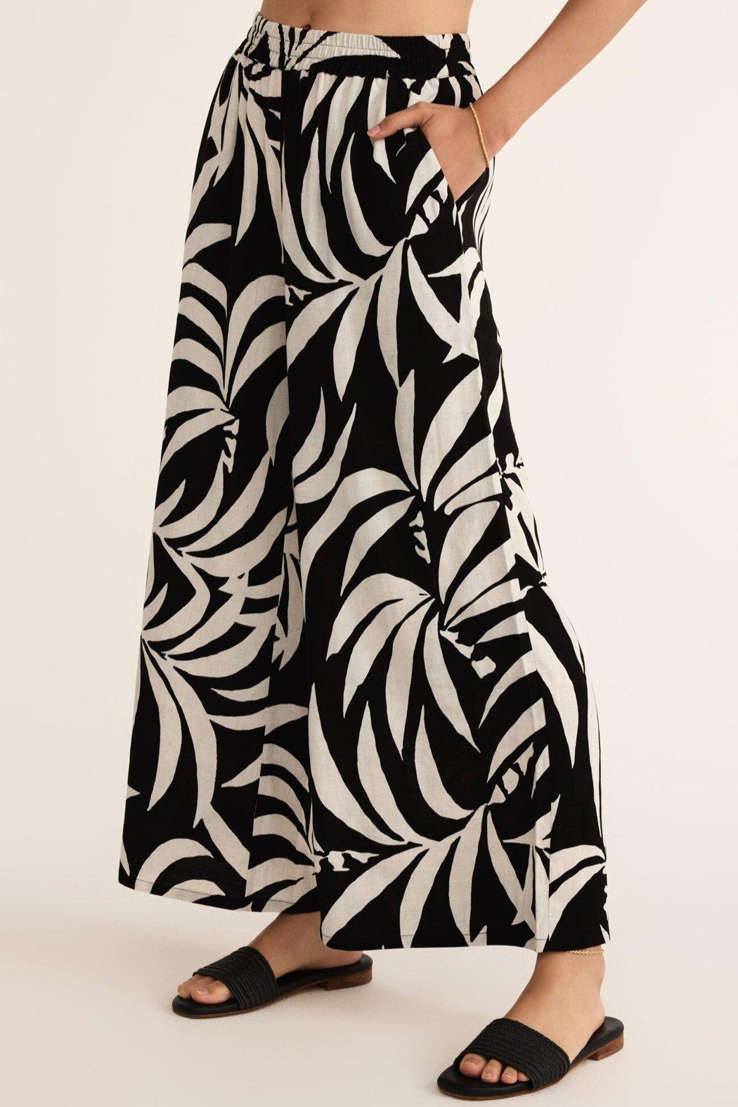 Tropic Like It’s Hot Wide-Leg Pants Product Image