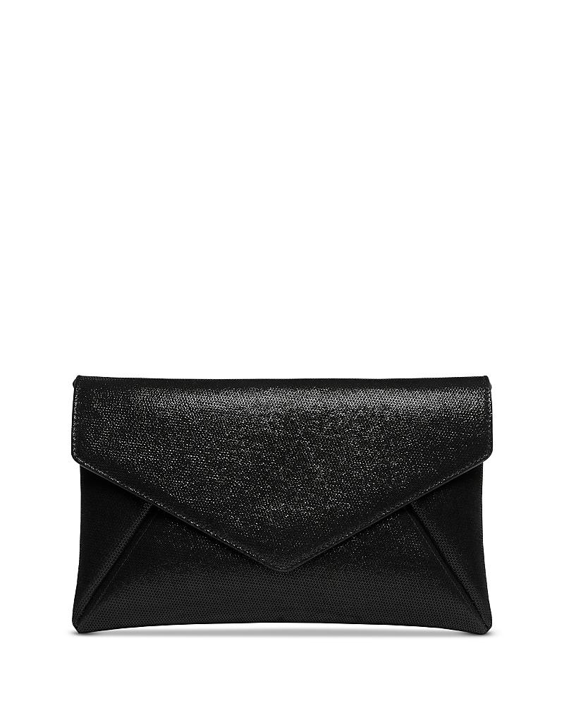 Womens Loveletter Glazed Suede Clutch Product Image