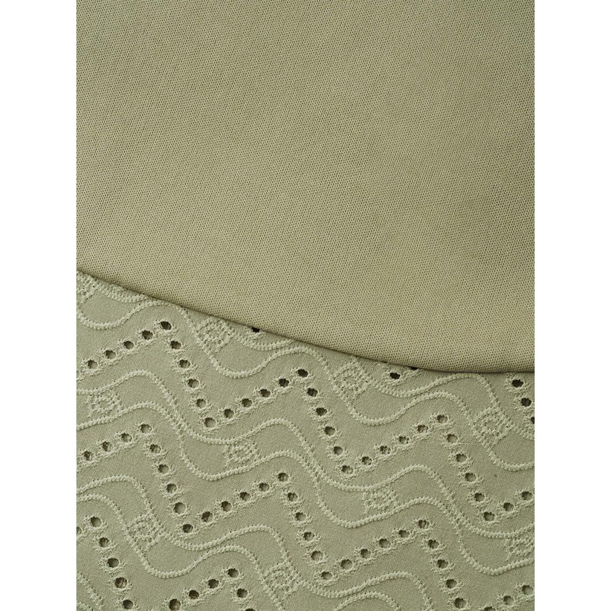 Plus Size Textured Layered Hem Tank Top Women Sage Texture Round Neck Everyday-Casual Tank Tops Camis BloomChic 12/L Product Image