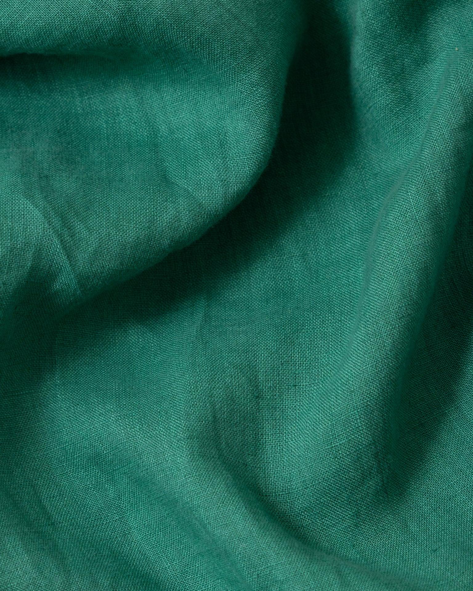 Garment Dyed Linen Shirt in Pine Product Image