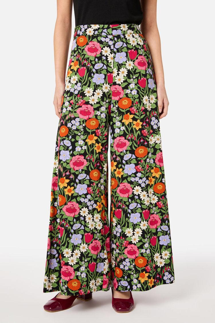 Floral Field Palazzo Pant Product Image