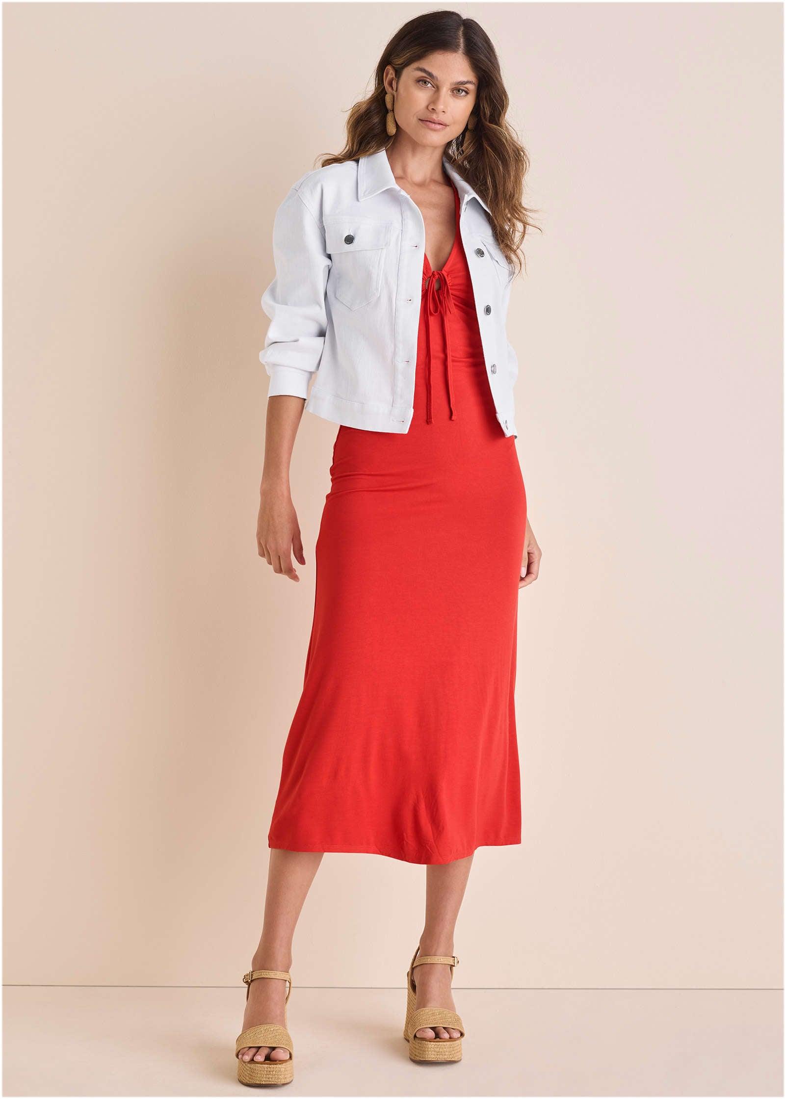 Core Denim Jacket - White Denim Product Image