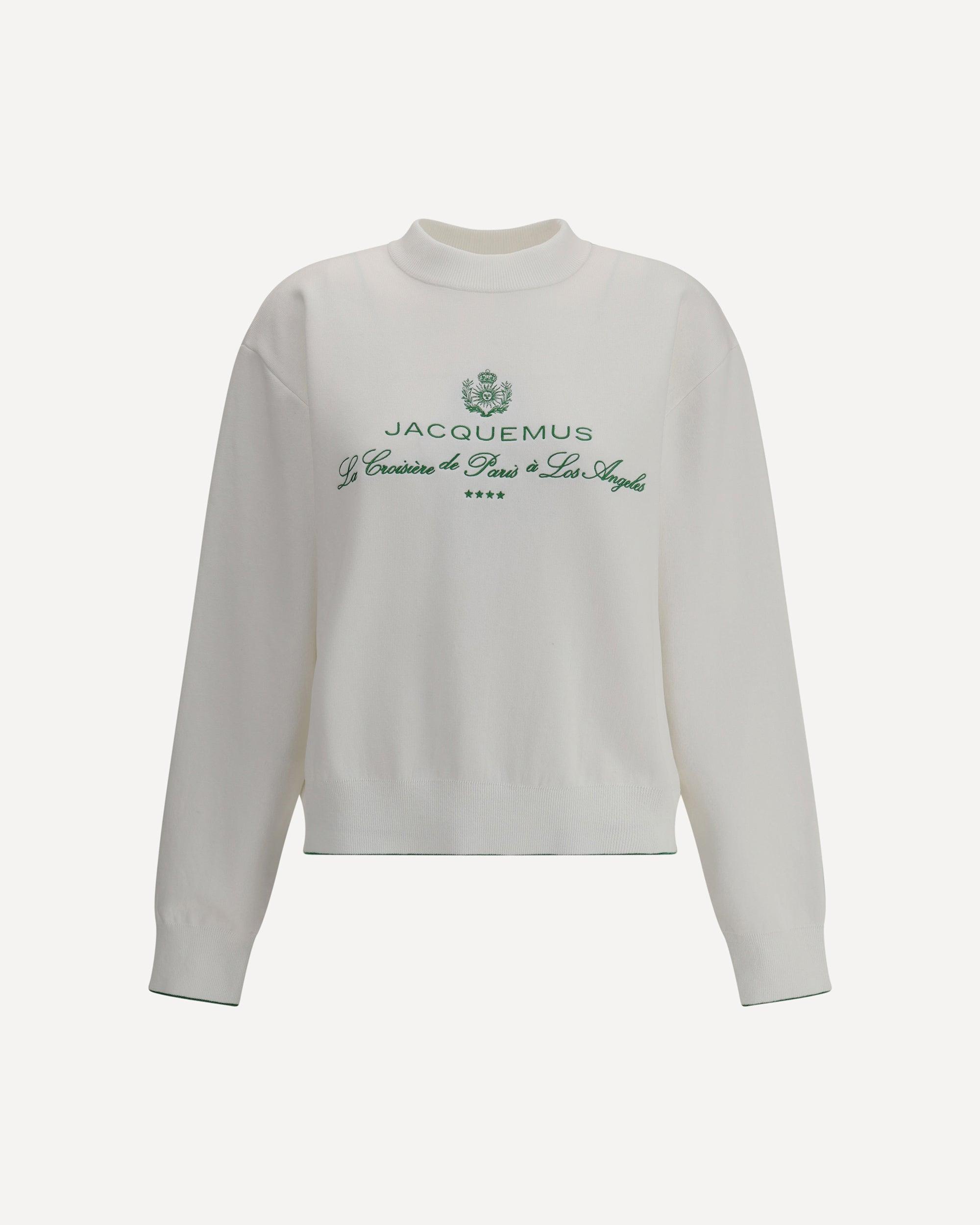 logo-embroidered sweatshirt Product Image