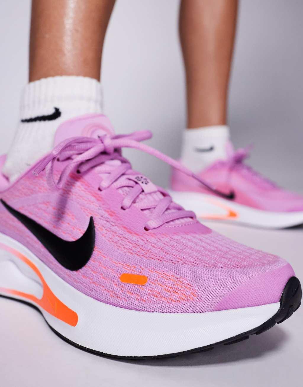 Nike Running Journey Run sneakers in pink Product Image